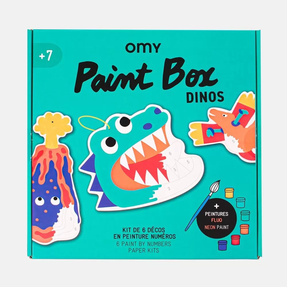 Store Paint Box Dinosaurs Coloring Pages