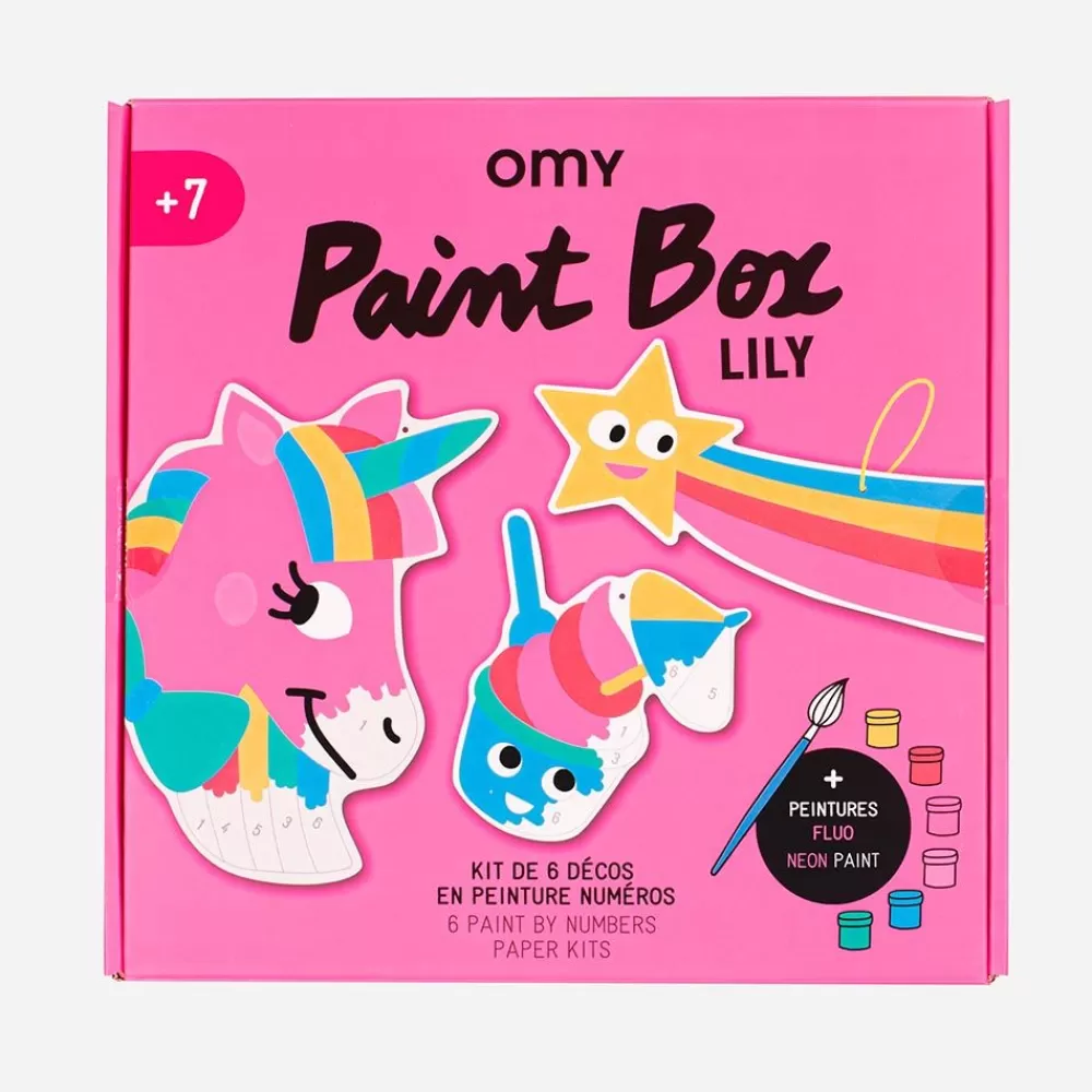 Sale Paint Box Lily Unicorn Coloring Pages