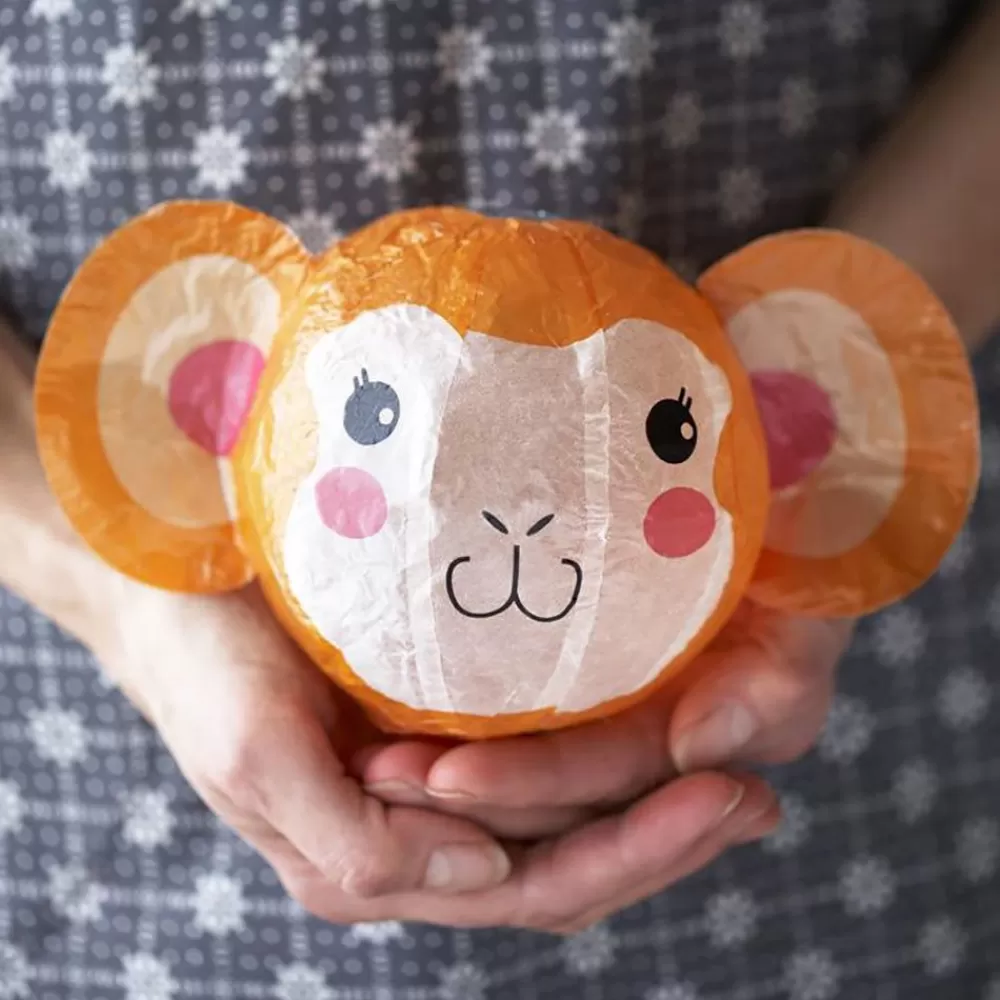 Shop Paper Balloon: 1 Monkey Kamifusen Patterned Balloons