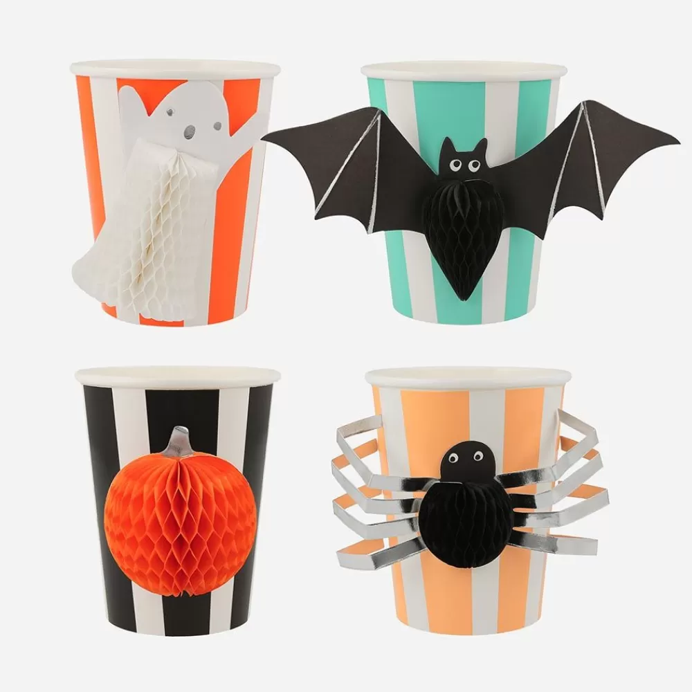 Best Paper Cup: 8 Cups + Halloween Sleeves Cups