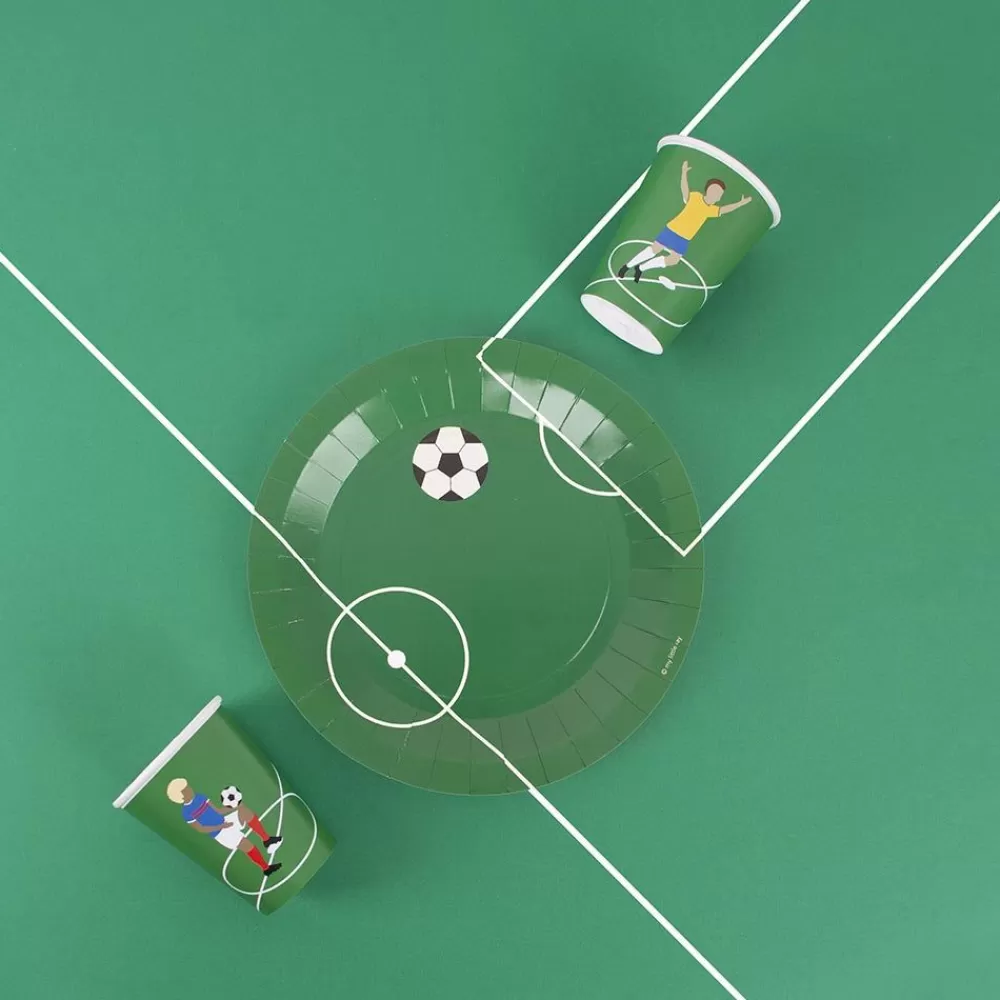 Flash Sale Paper Cup: 8 Football Cups Cups