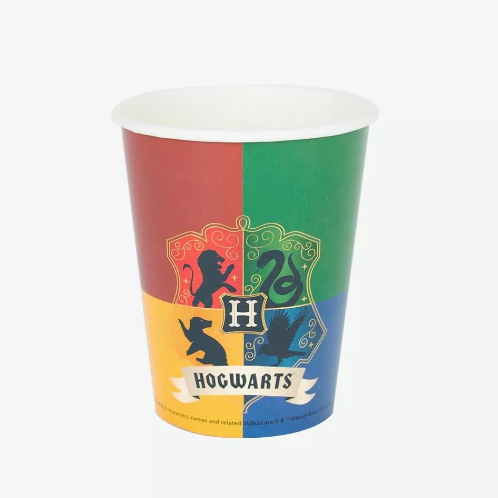 Hot Paper Cup: 8 Harry Potter Hogwarts Cups Cups