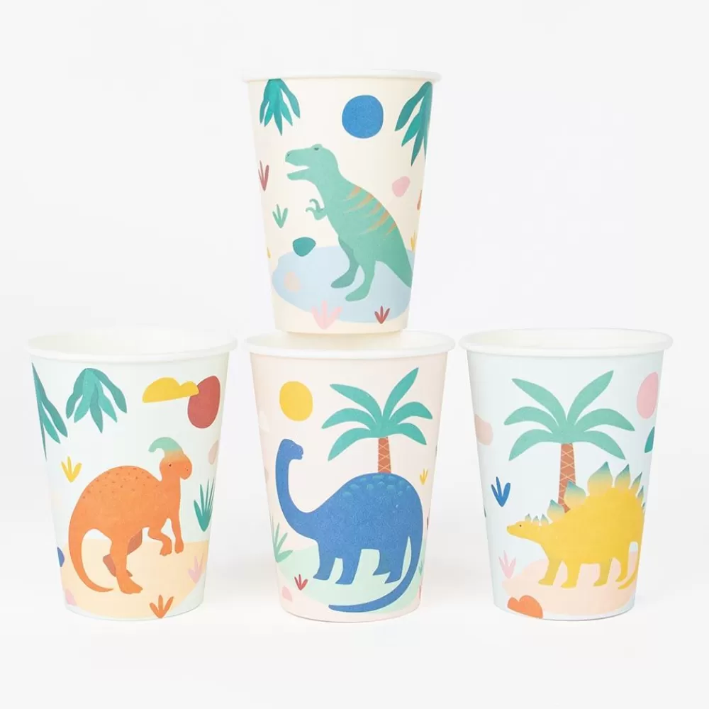 Outlet Paper Cup: 8 Jurassic Dino Cups Cups