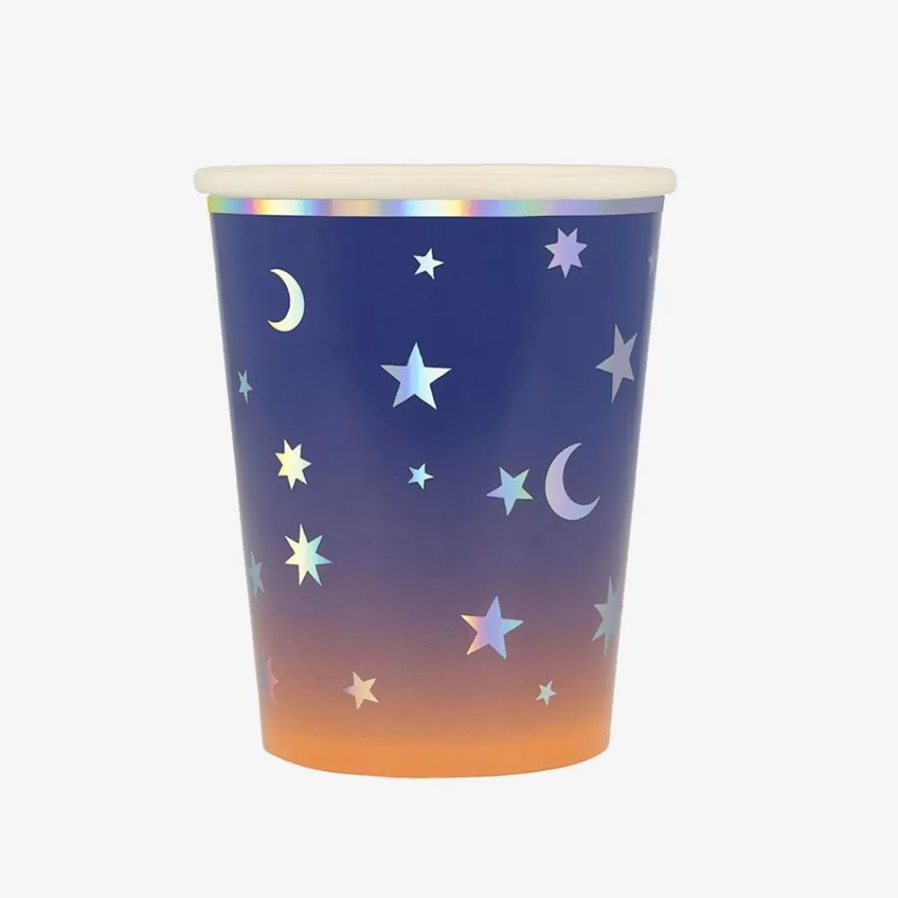 Fashion Paper Cup: 8 Magic Cups With Stars Cups