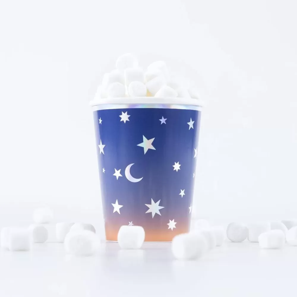 Fashion Paper Cup: 8 Magic Cups With Stars Cups