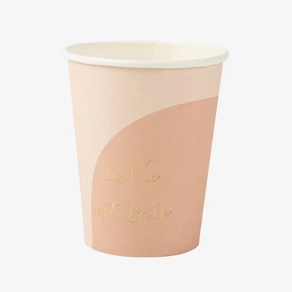 Hot Paper Cup: 8 Nude Cups Cups