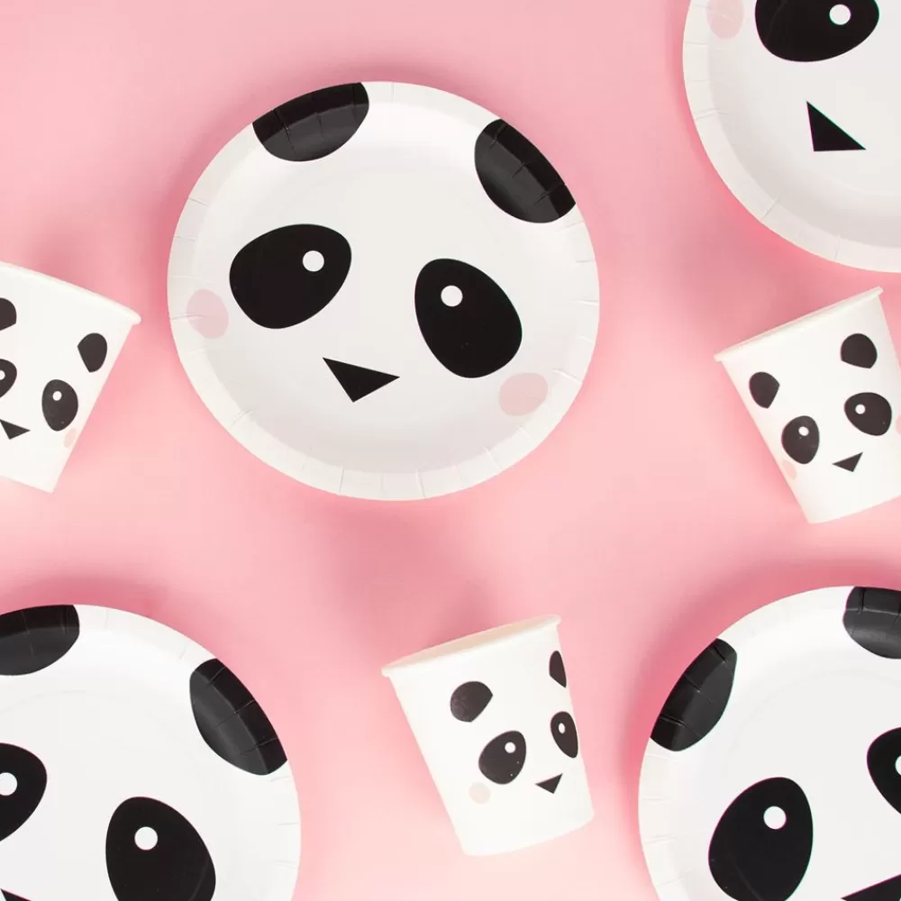 Online Paper Cup: 8 Panda Cups Cups