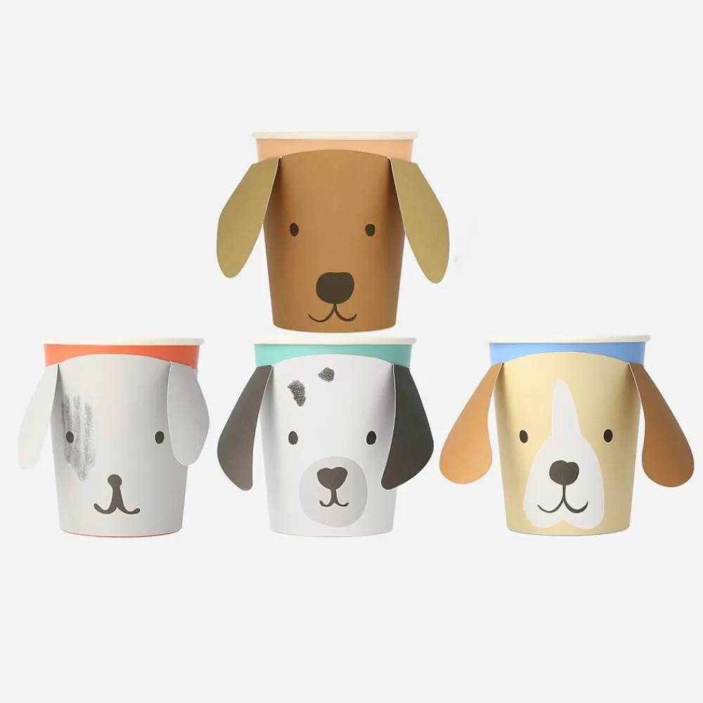 Store Paper Cup: 8 Puppy Cups Cups