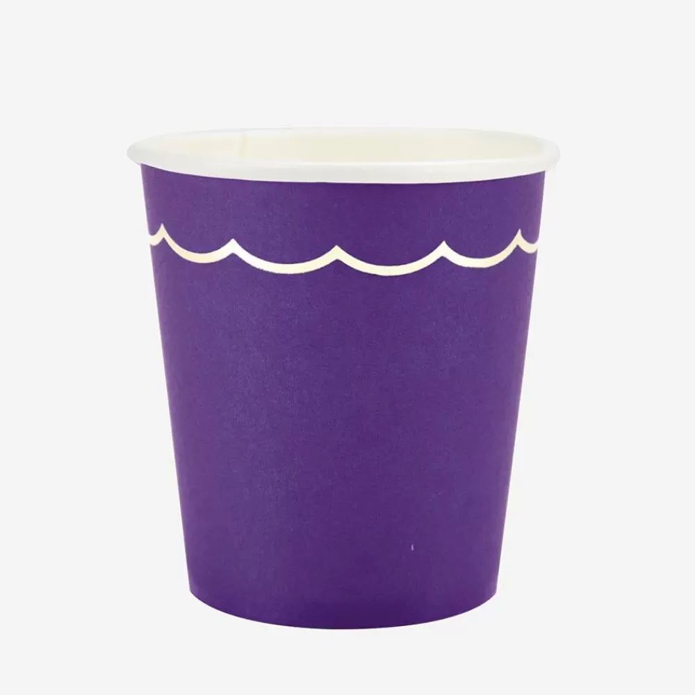 Best Sale Paper Cup: 8 Purple Cups Cups