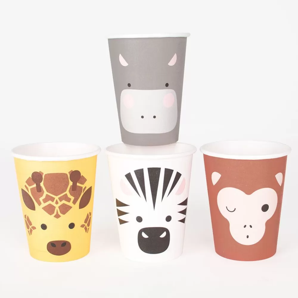 Cheap Paper Cup: 8 Safari Cups Cups