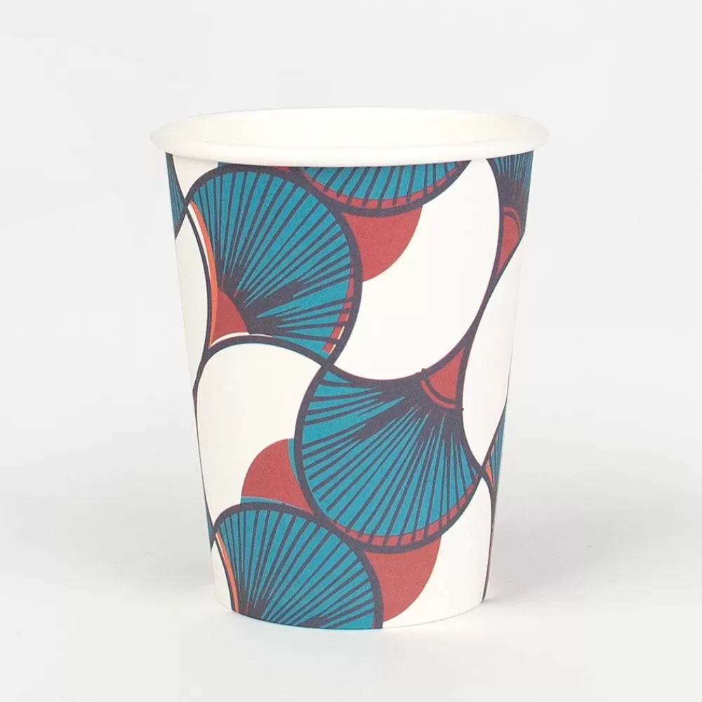 Clearance Paper Cup: 8 Wax Cups Cups