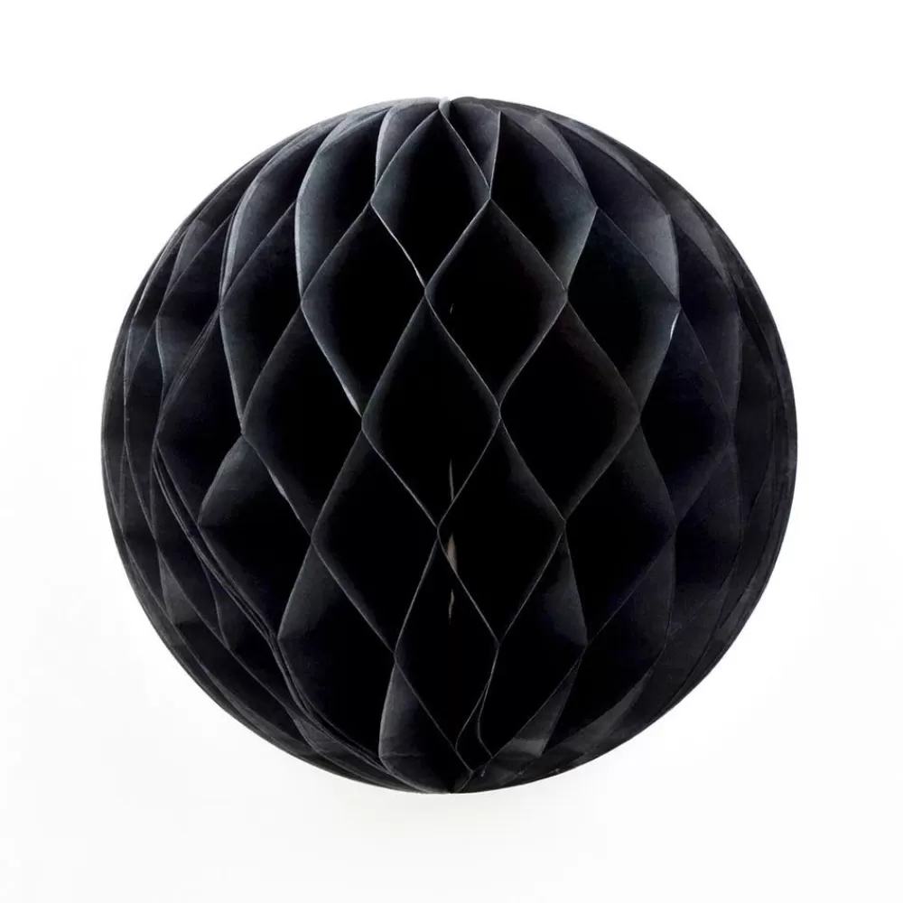 Best Sale Paper Lantern: Black Honeycomb Ball Paper Lanterns & Suspensions