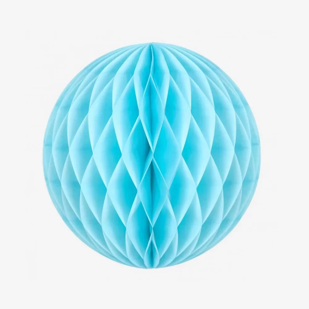 Outlet Paper Lantern: Blue Honeycomb Ball Paper Lanterns & Suspensions