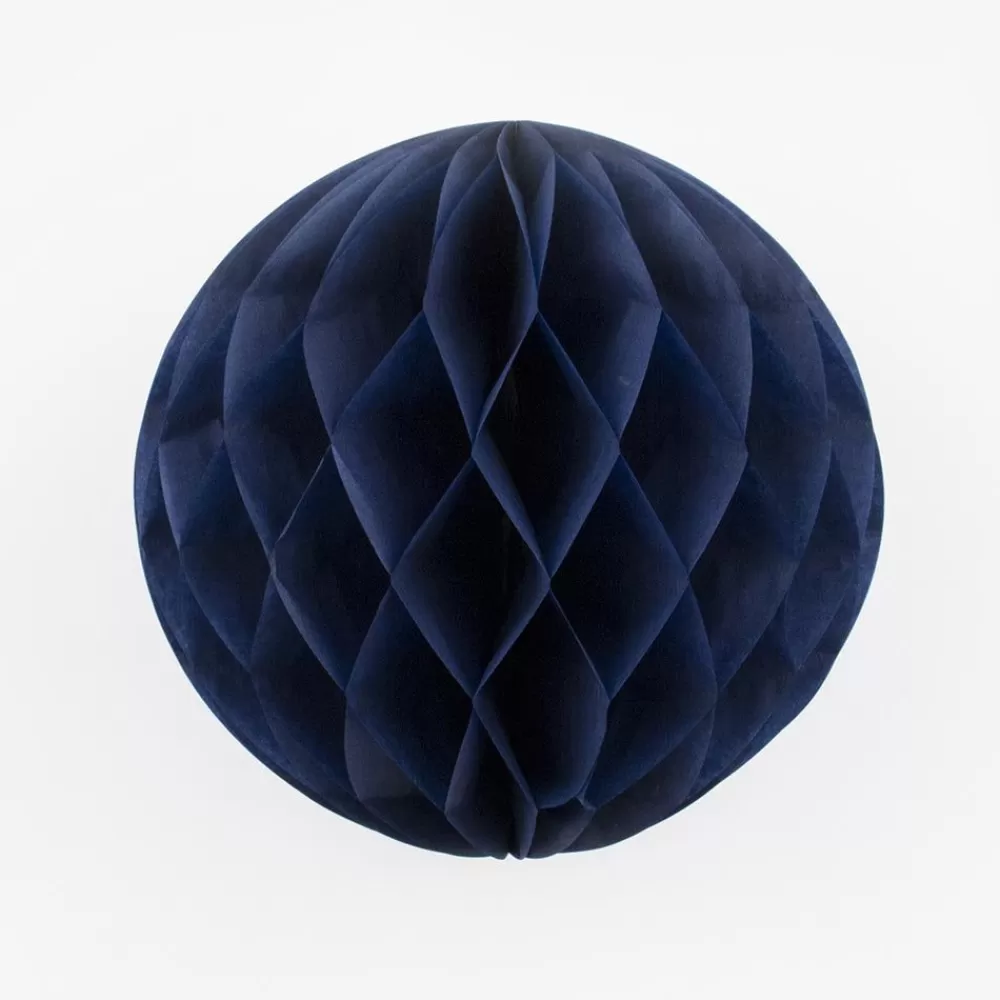 Best Sale Paper Lantern: Navy Blue Honeycomb Ball Paper Lanterns & Suspensions