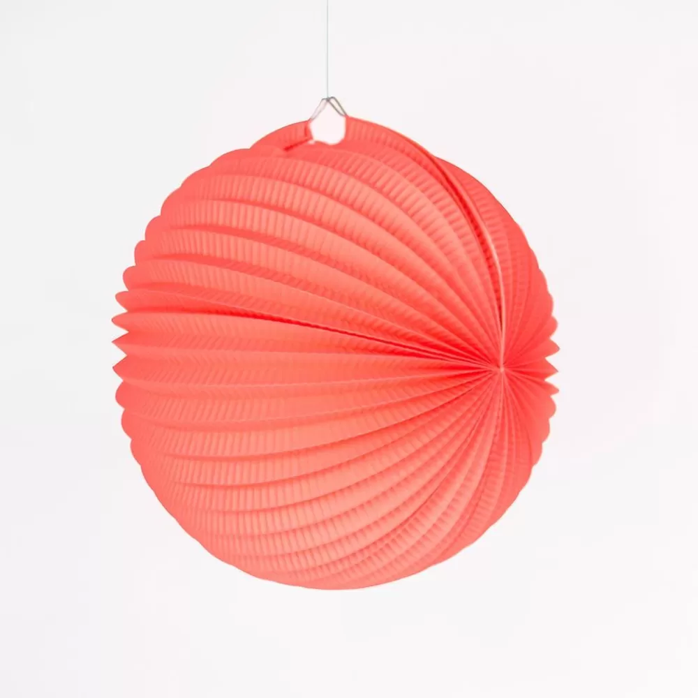 Flash Sale Paper Lantern: Round Coral Lantern Paper Lanterns & Suspensions