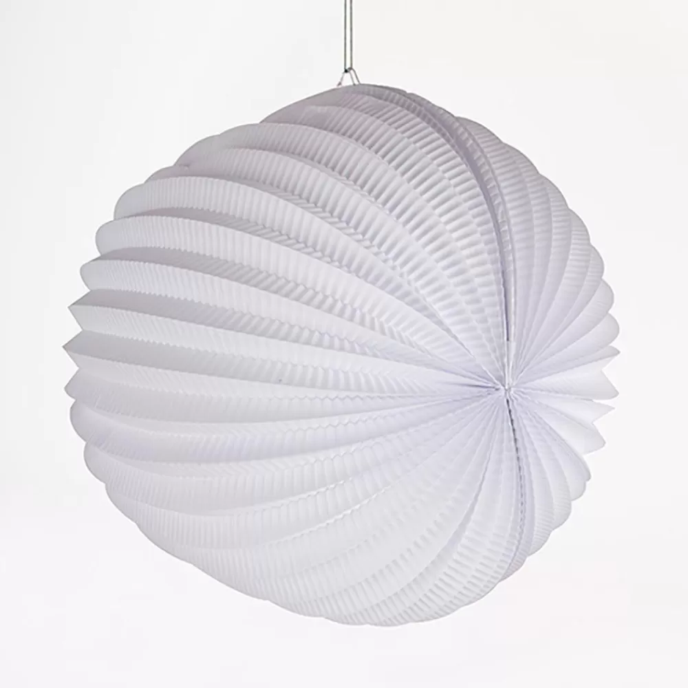 Outlet Paper Lantern: White Round Lantern Paper Lanterns & Suspensions