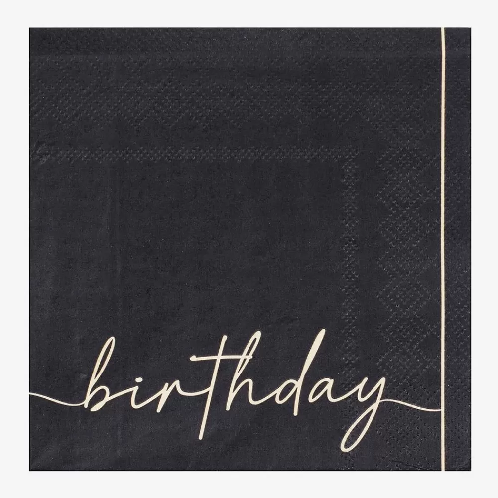 Hot Paper Napkins: 16 Birthday Napkins Napkins