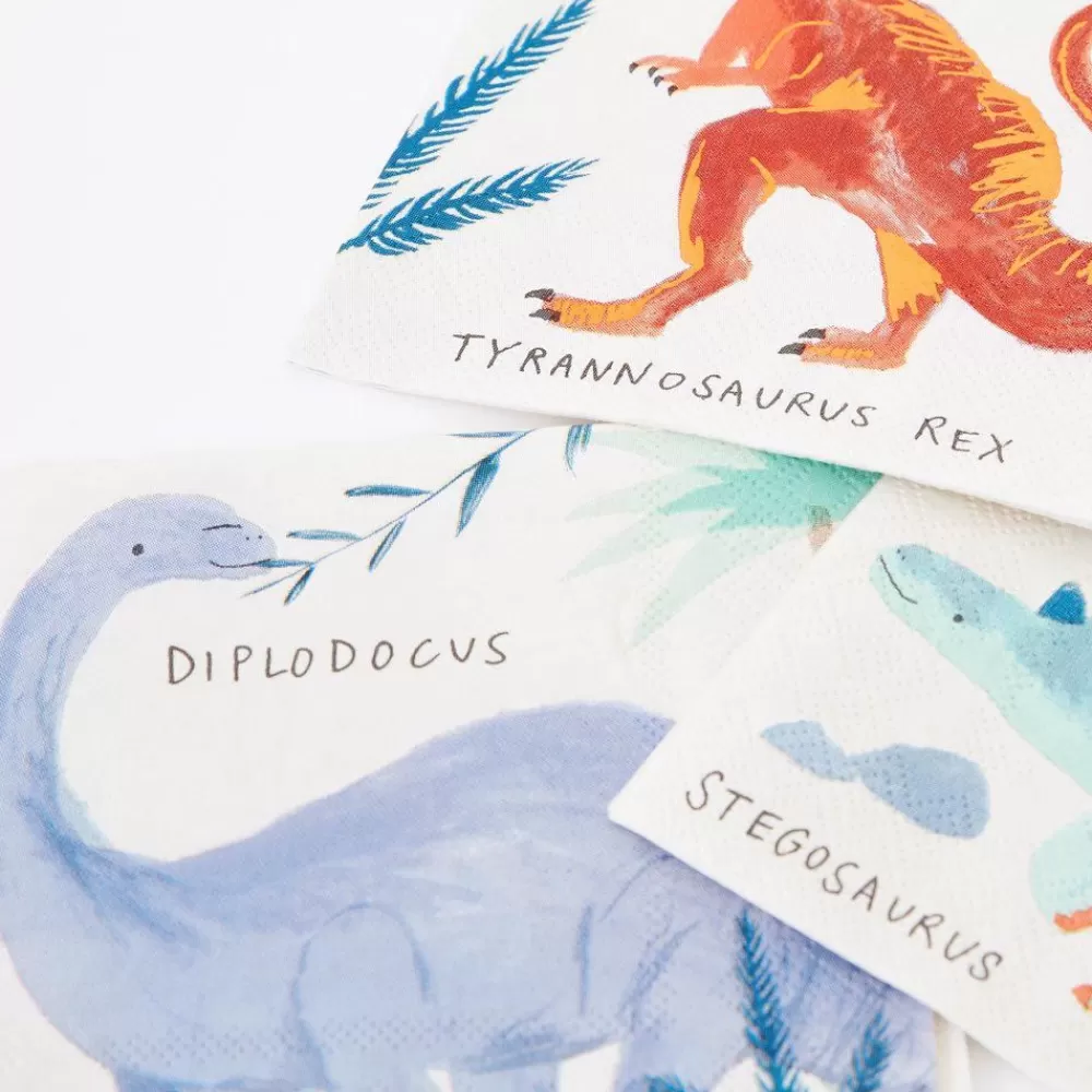 Online Paper Napkins: 16 Dinosaur Napkins Napkins