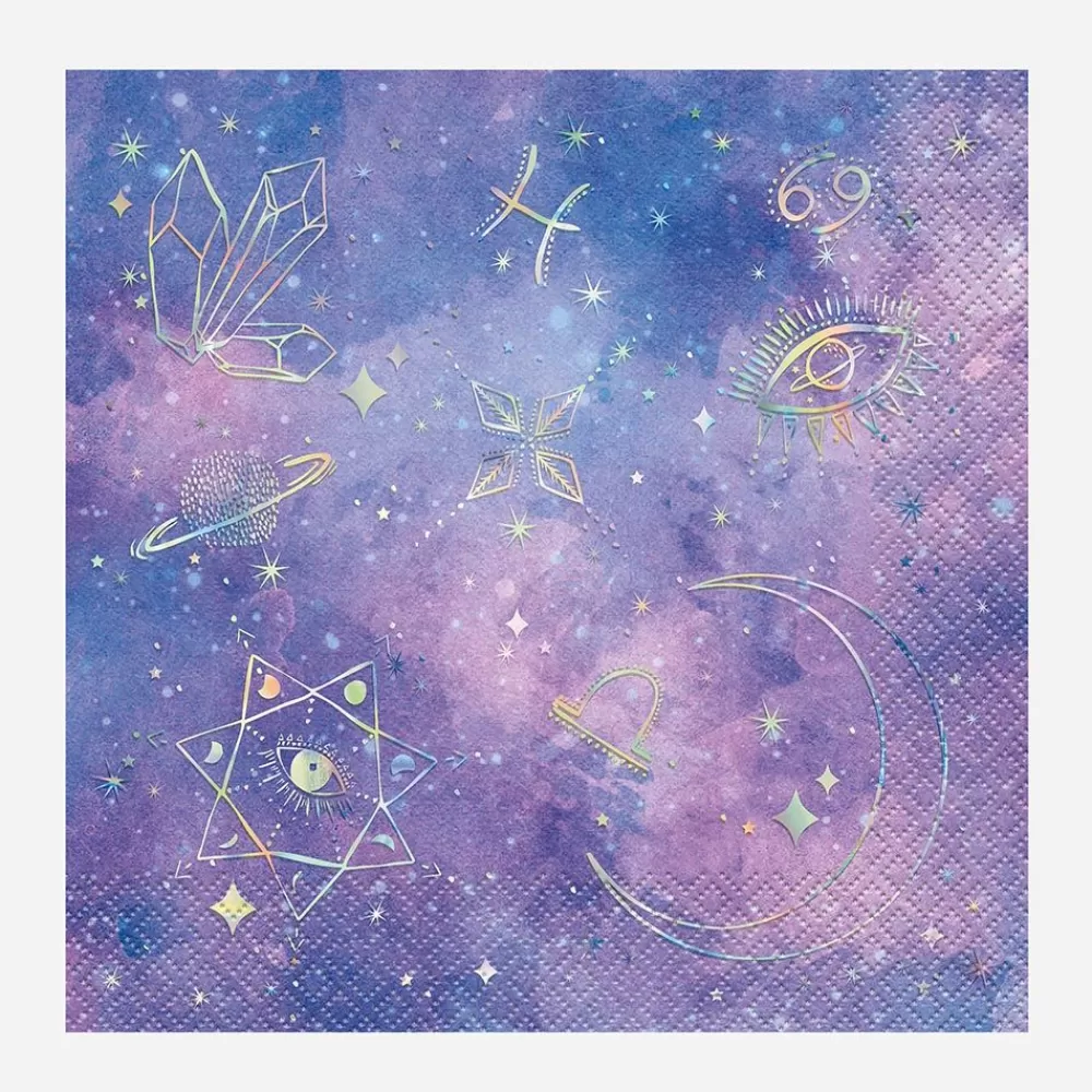 Clearance Paper Napkins: 16 Galaxy Napkins Napkins