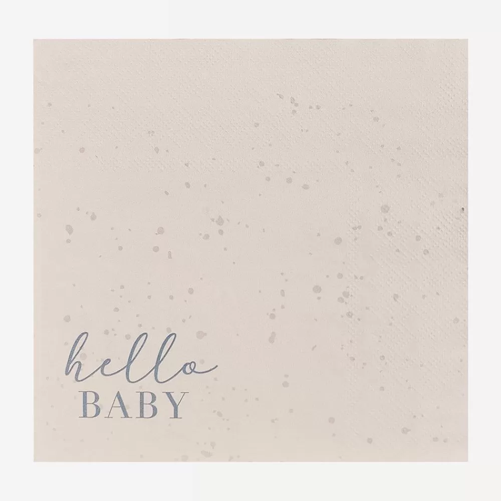 Best Paper Napkins: 16 Hello Baby Napkins Napkins