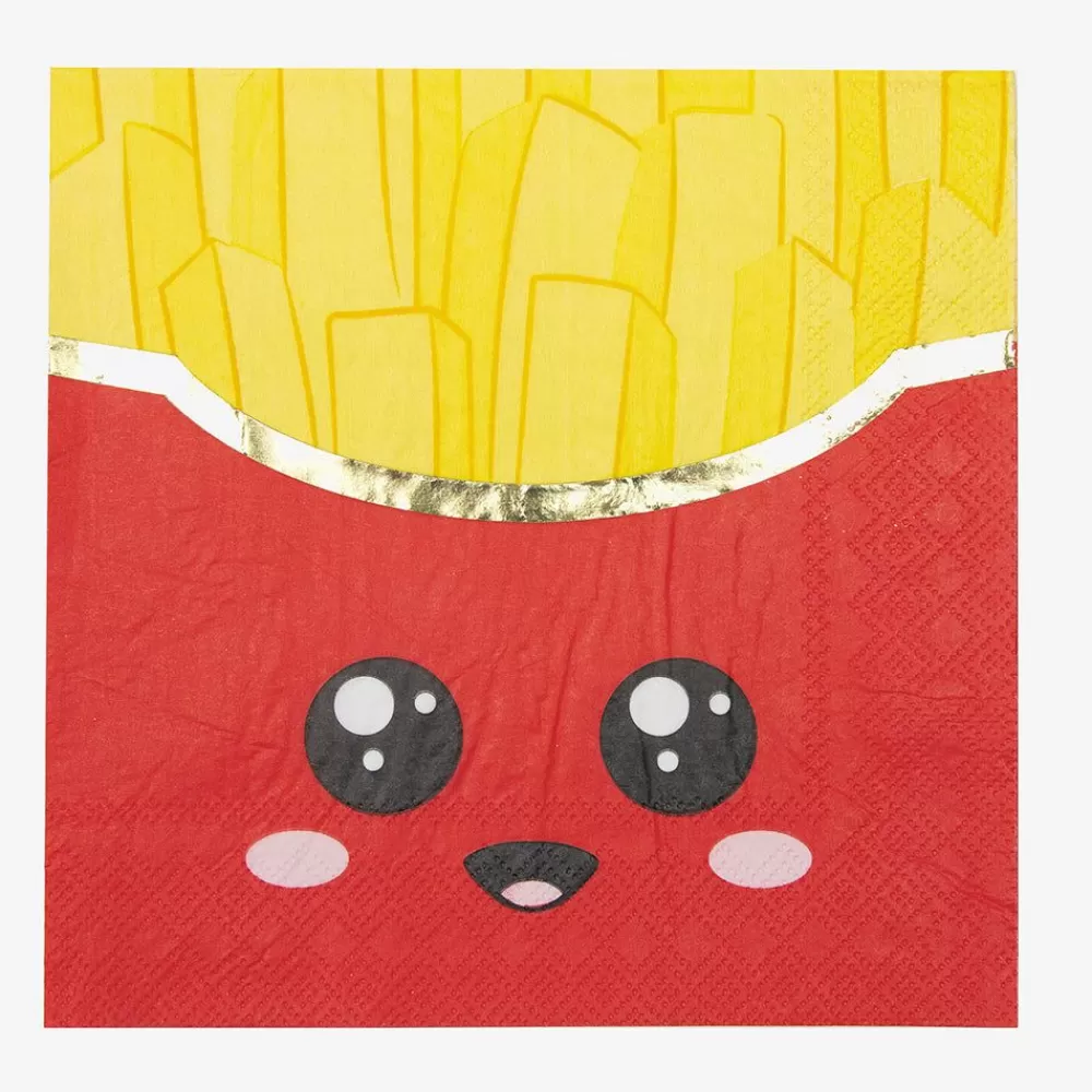 New Paper Napkins: 16 Junk Food Napkins Napkins