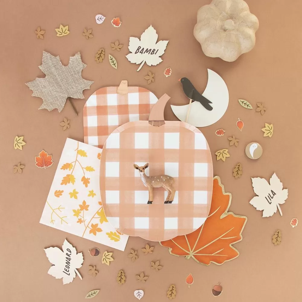 Store Paper Napkins: 16 Maple Leaf Napkins Napkins