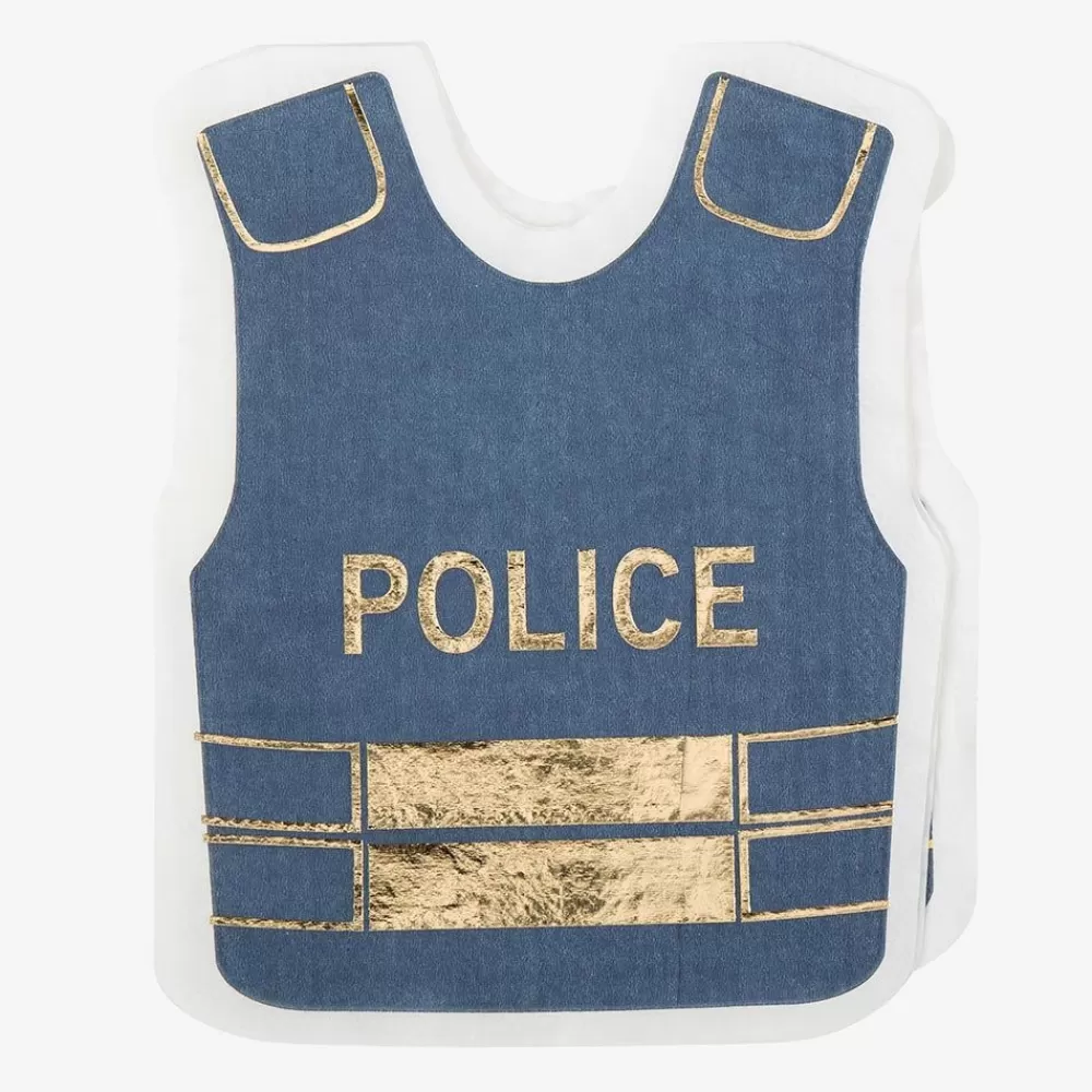 Sale Paper Napkins: 16 Police Napkins Napkins