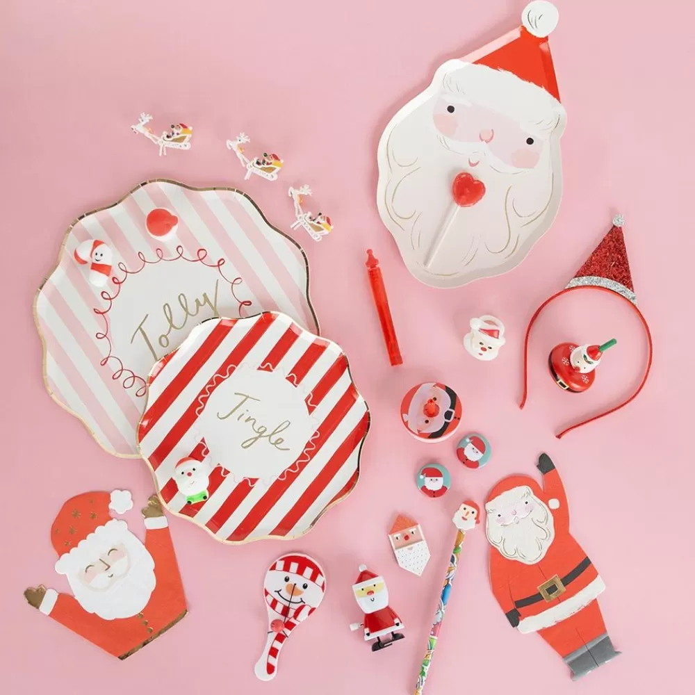 Fashion Paper Napkins: 16 Santa Napkins Napkins