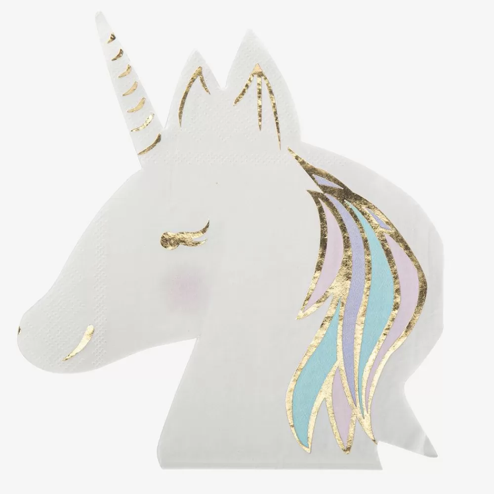 Cheap Paper Napkins: 16 Unicorn Napkins Napkins