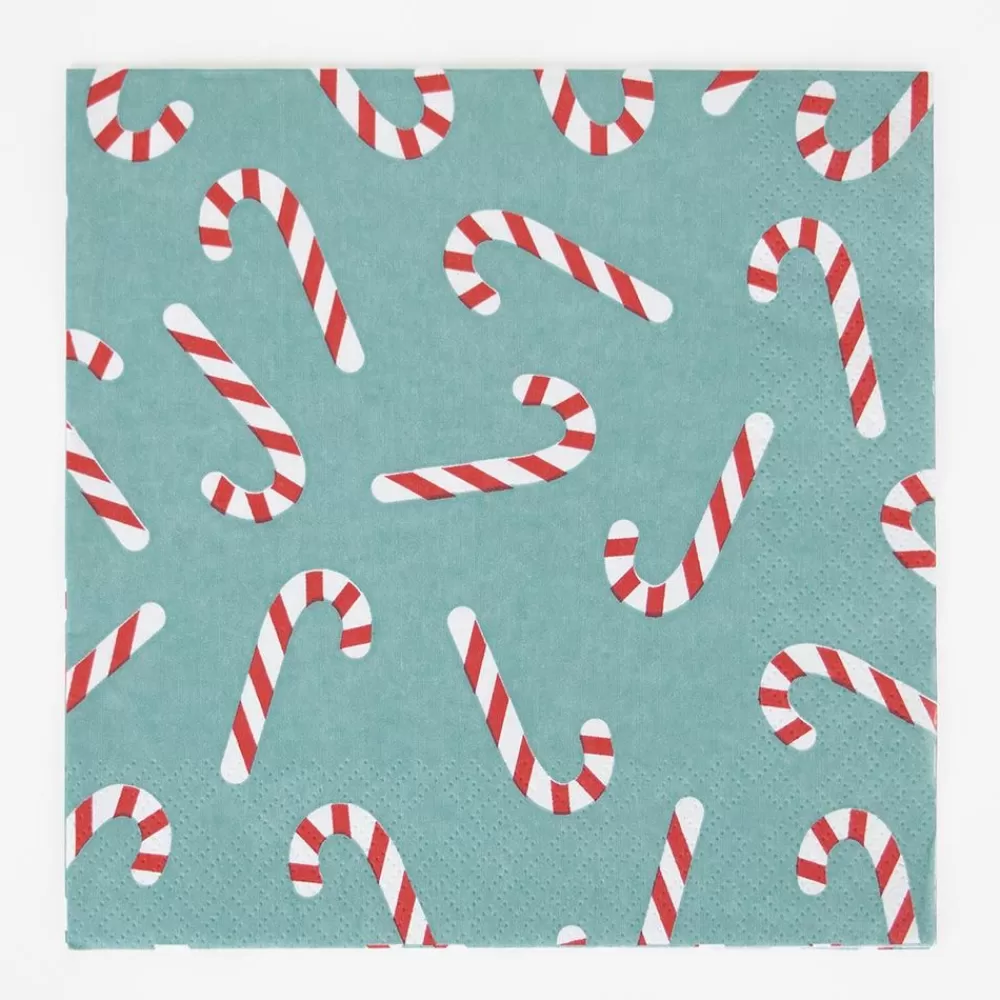 Cheap Paper Napkins: 20 Barley Sugar Napkins Napkins