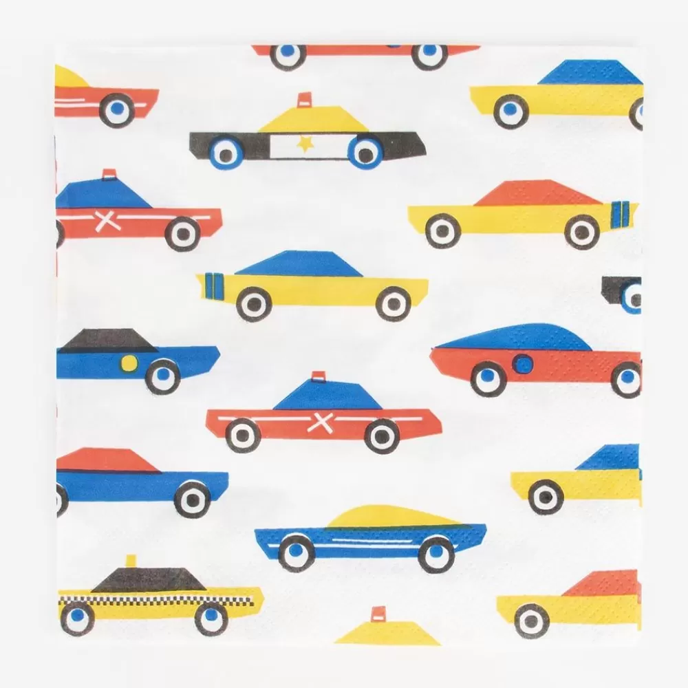 Outlet Paper Napkins: 20 Car Napkins Napkins