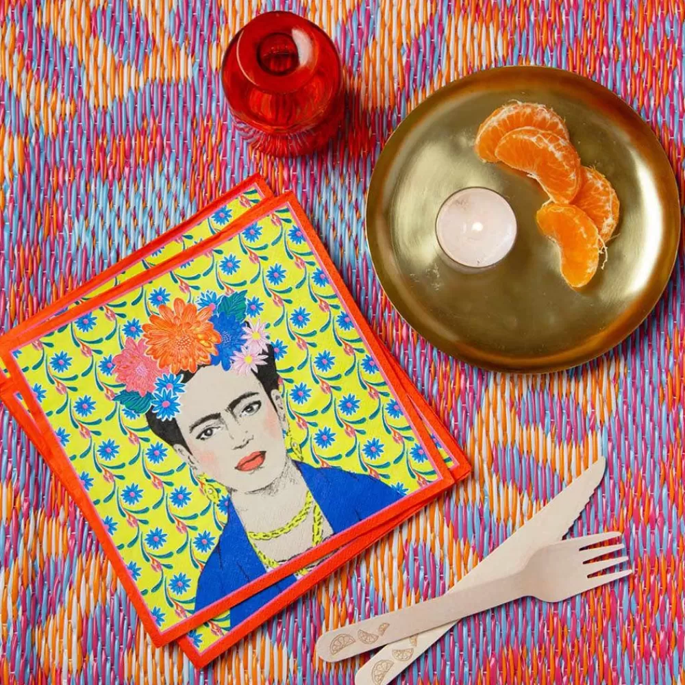 Cheap Paper Napkins: 20 Frida Kahlo Napkins Napkins