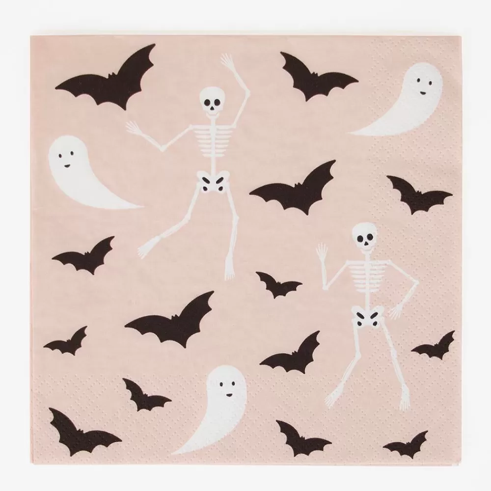 Clearance Paper Napkins: 20 Halloween Napkins Napkins