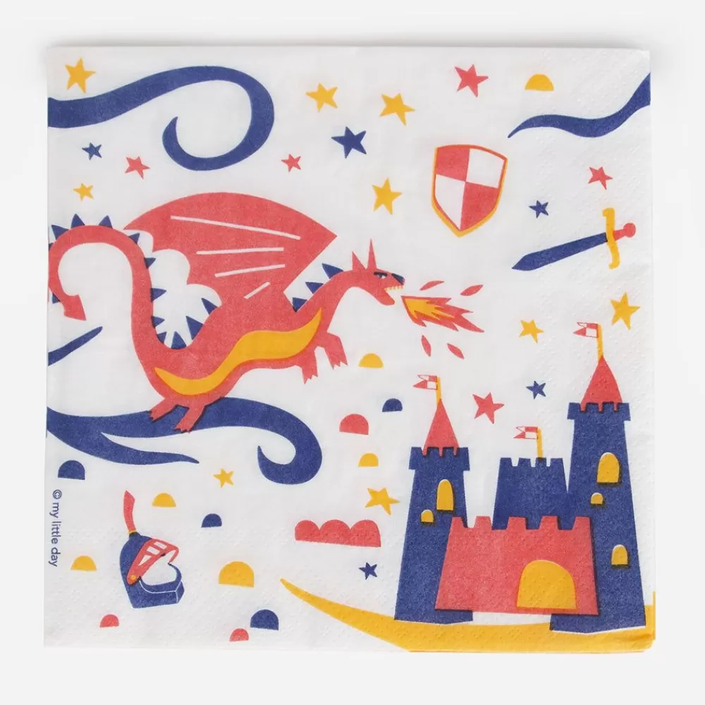 Cheap Paper Napkins: 20 Knight Napkins Napkins