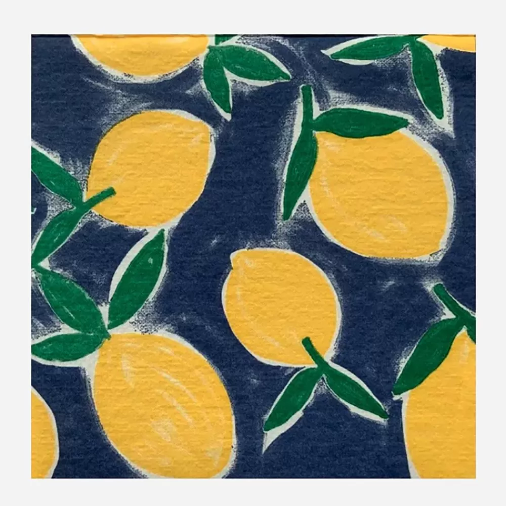 Shop Paper Napkins: 20 Lemon Napkins Napkins