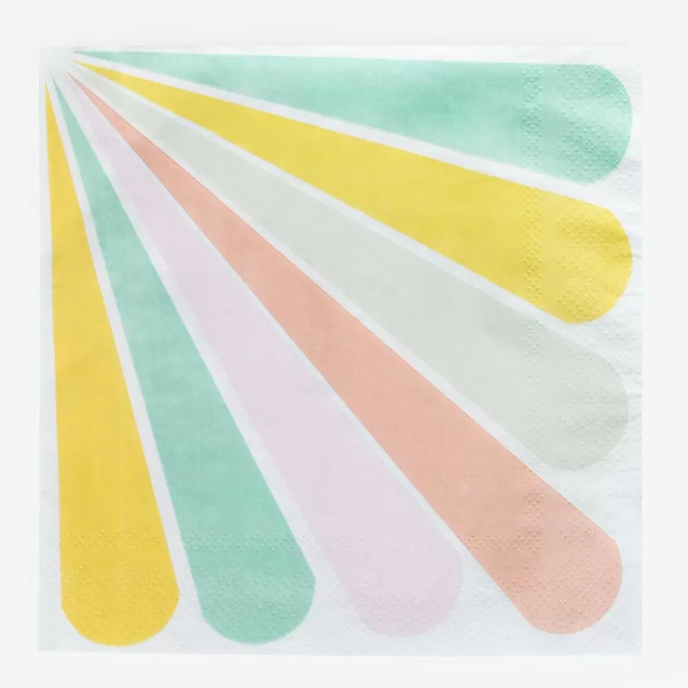 Fashion Paper Napkins: 20 Pastel Napkins Napkins