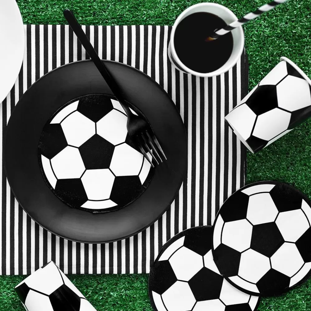 Fashion Paper Napkins: 20 Soccer Ball Napkins Napkins