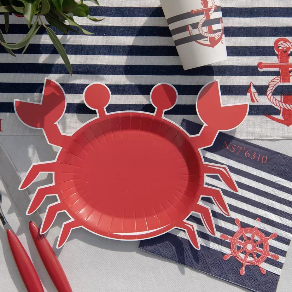 Best Sale Paper Plate: 10 Crab Plates Plates