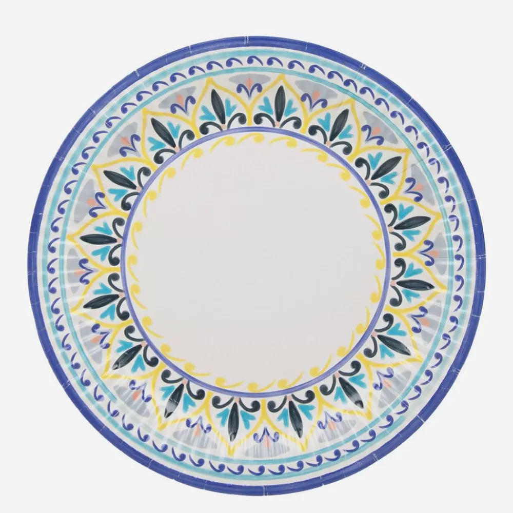 New Paper Plate: 12 Moroccan Souk Plates Plates