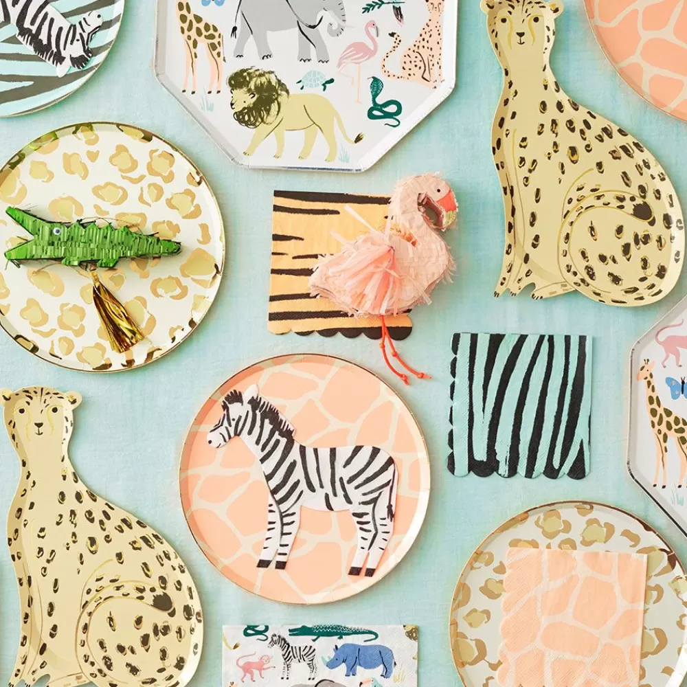 Shop Paper Plate: 8 Cheetah Plates Plates