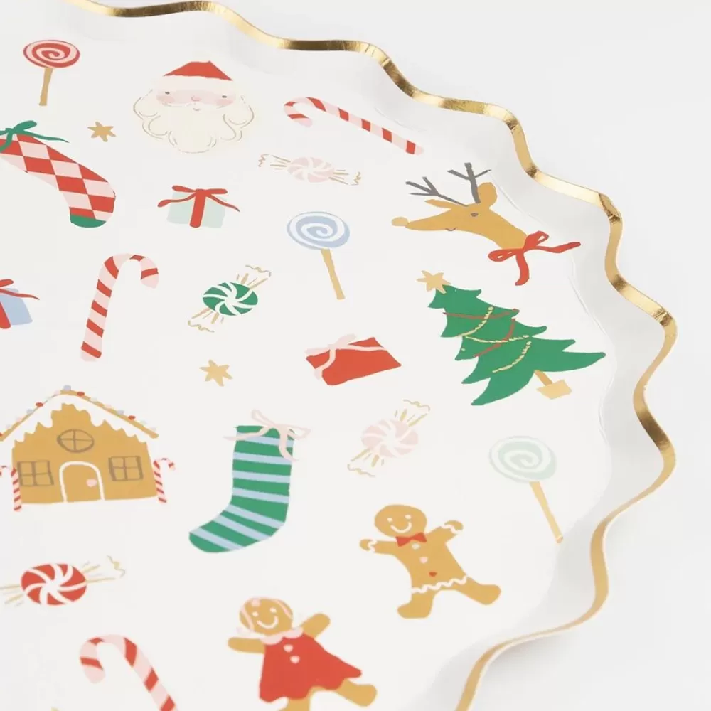 Cheap Paper Plate: 8 Christmas Plates Plates