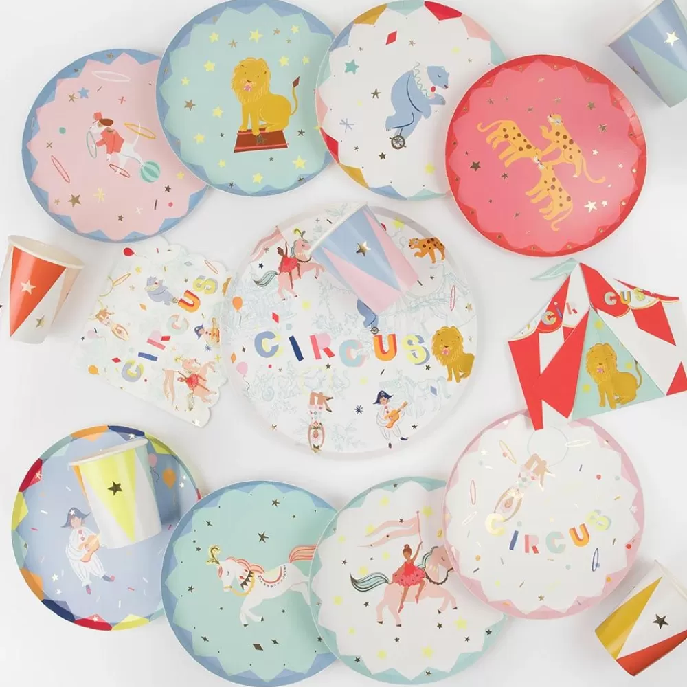 Online Paper Plate: 8 Cirque Plates Plates