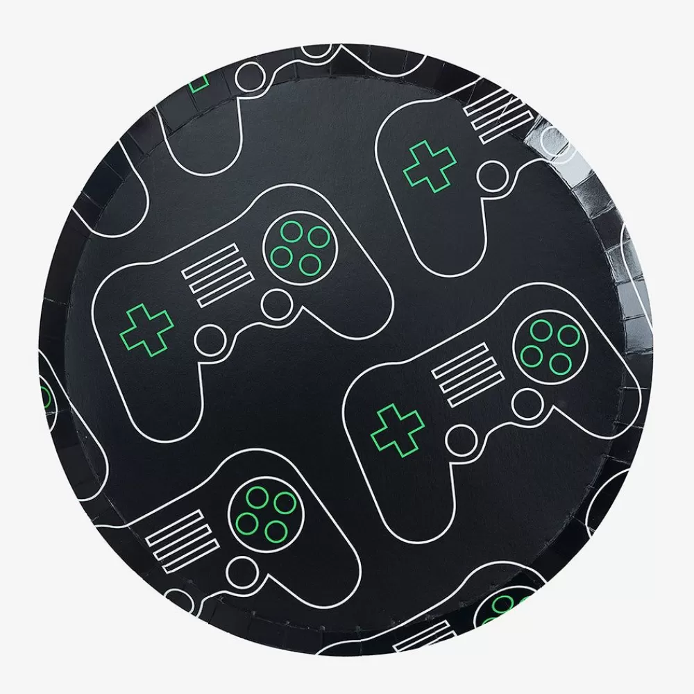 Flash Sale Paper Plate: 8 Game Controller Plates Plates