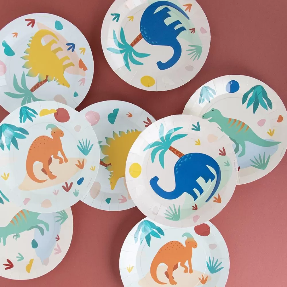 Flash Sale Paper Plate: 8 Jurassic Dino Plates Plates