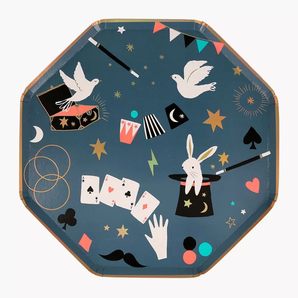 Clearance Paper Plate: 8 Magic Plates Plates