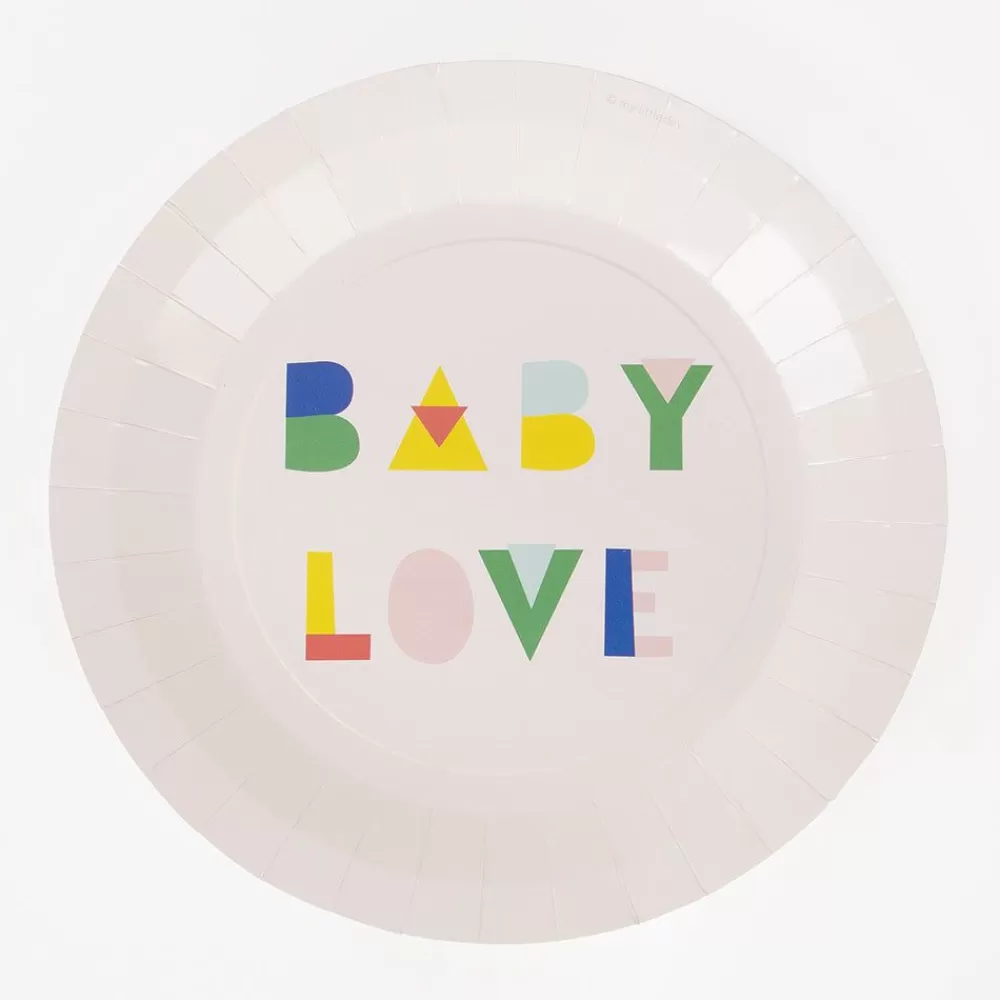 Cheap Paper Plate: 8 Nude Baby Shower Plates Plates