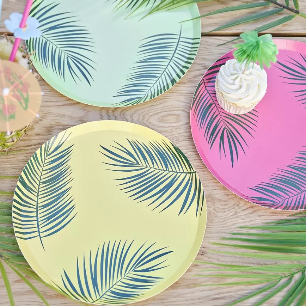 Discount Paper Plate: 8 Palm Leaf Plates Plates