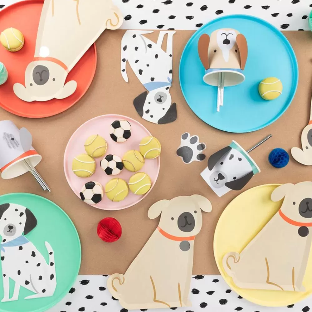 Hot Paper Plate: 8 Pug Plates Plates