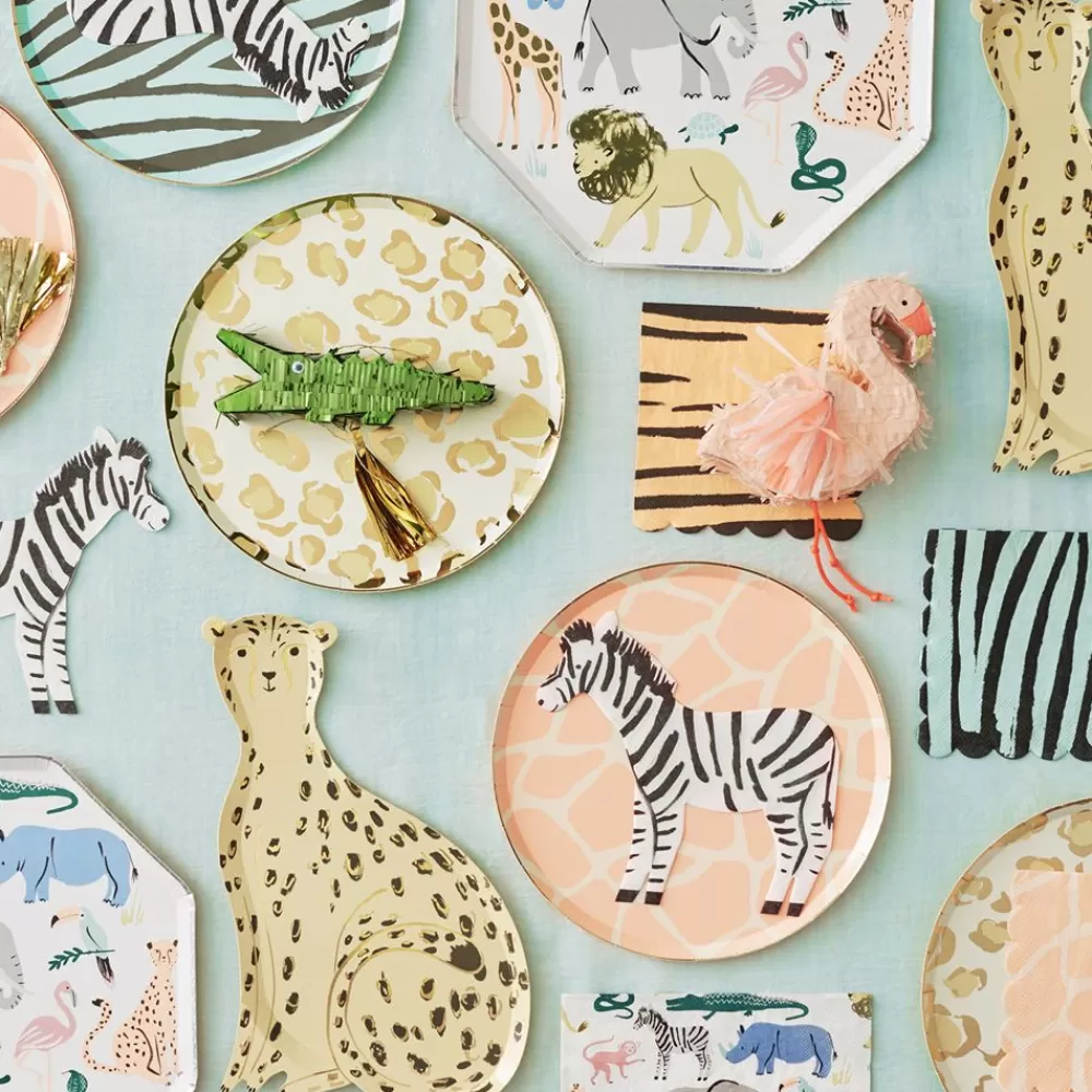 Cheap Paper Plate: 8 Savannah Animal Plates Plates