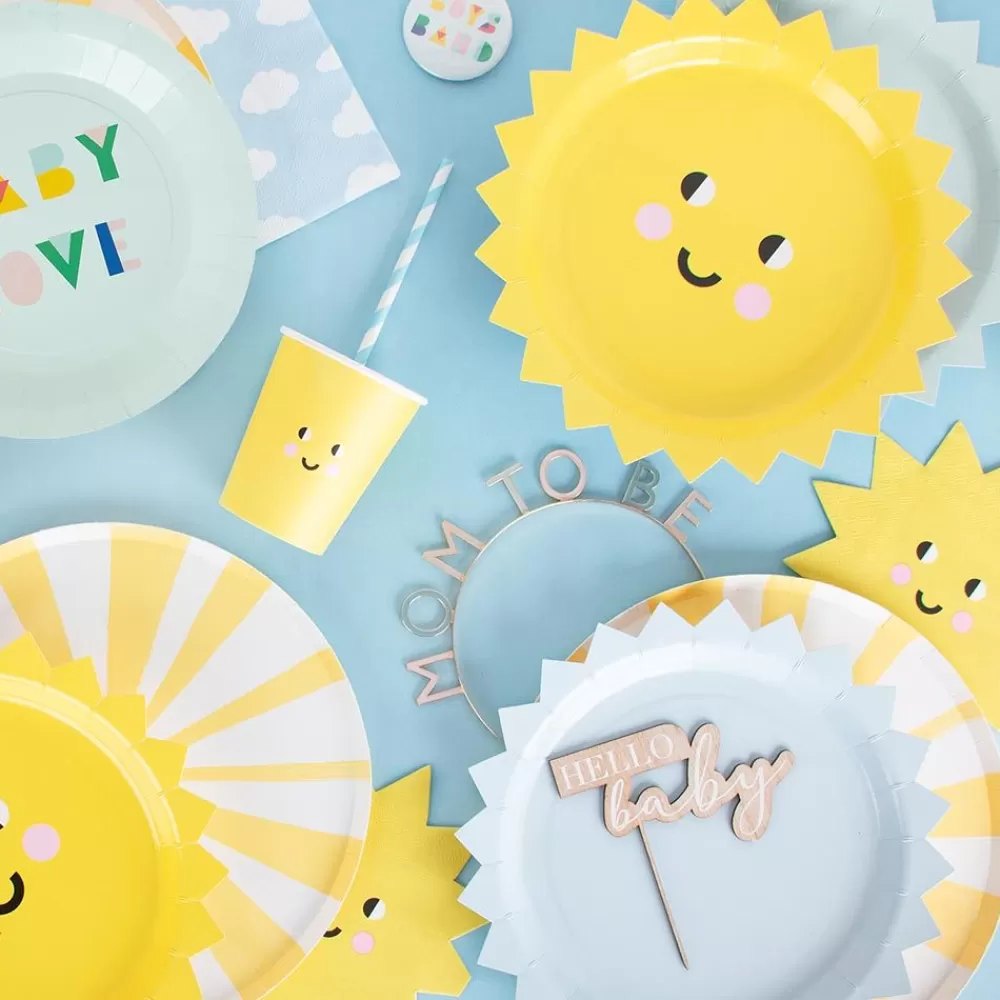 Best Paper Plate: 8 Sun Plates Plates